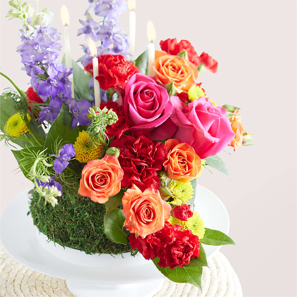 Best Year Yet Floral Cake – Holtschlag Florist, Quincy IL