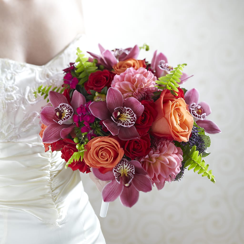 Brilliant Blossoms Bouquet – Holtschlag Florist, Quincy IL