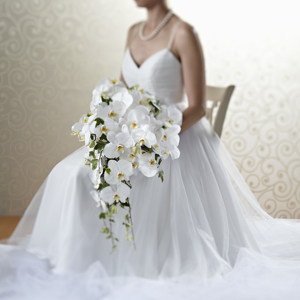 Classic White Bouquet – Holtschlag Florist, Quincy IL