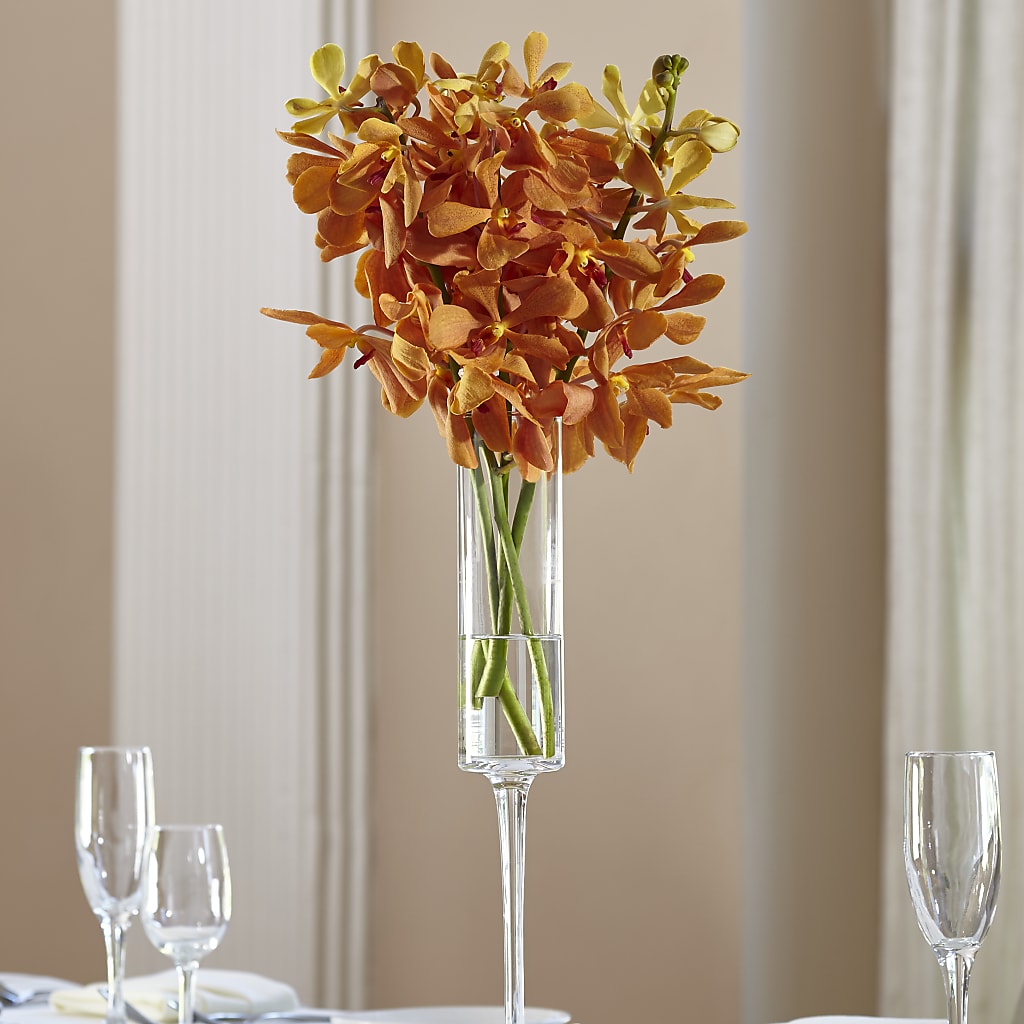 Orange Mokara Bouquet – Holtschlag Florist, Quincy IL