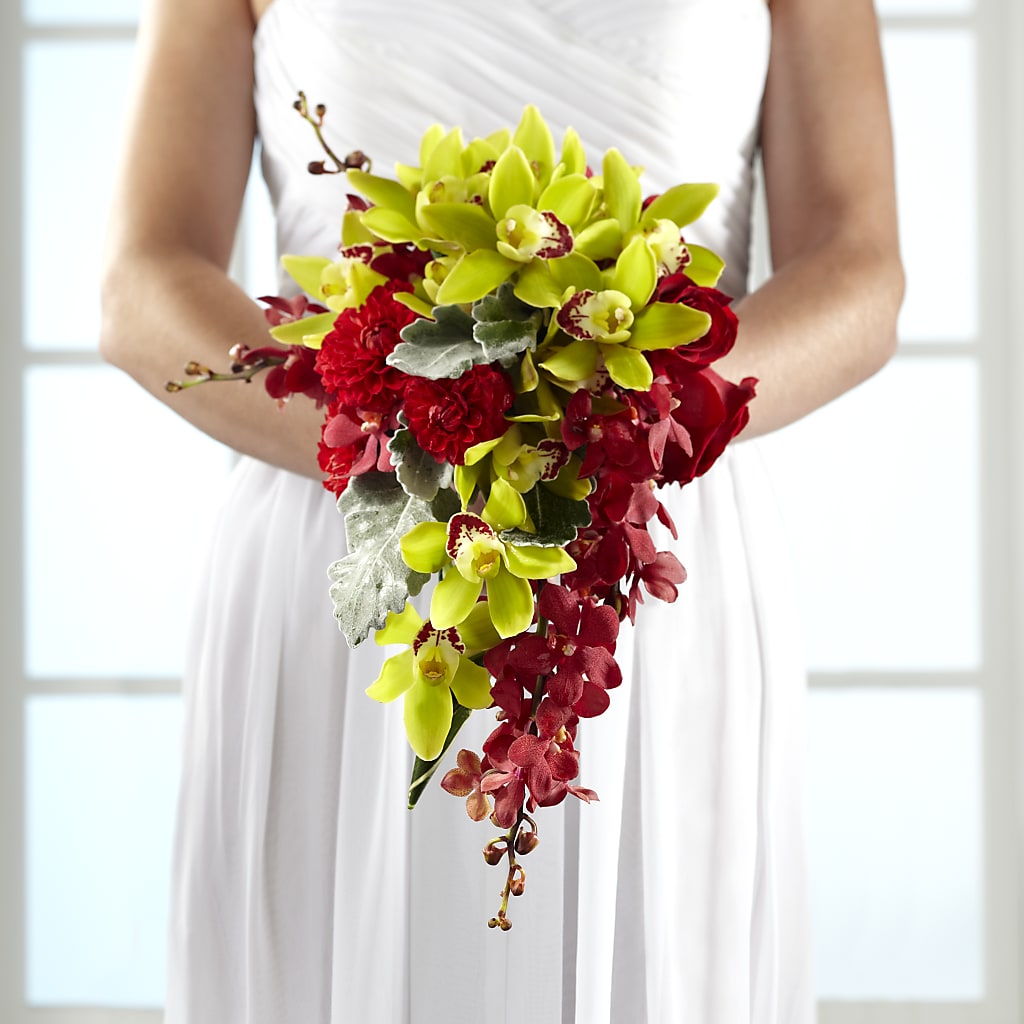 Elegant Orchid Bouquet – Holtschlag Florist, Quincy IL