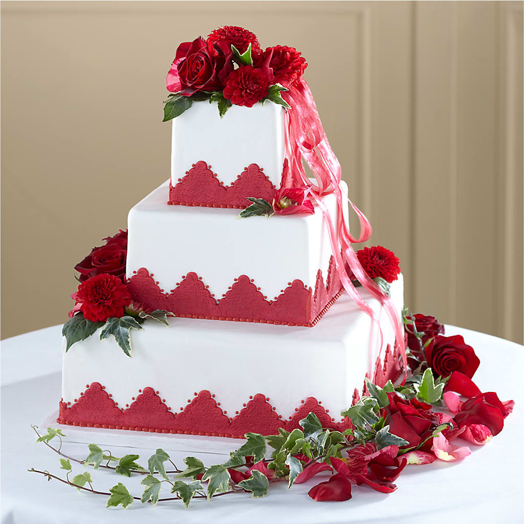 Forever Happiness Cake Decor – Holtschlag Florist, Quincy IL