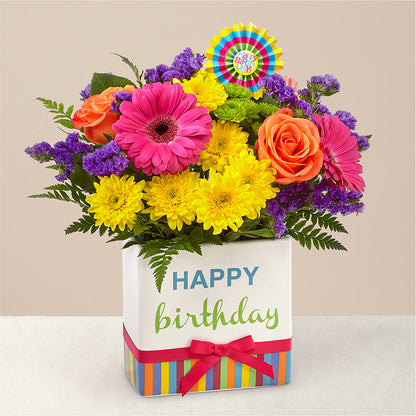 Birthday Brights Bouquet –  Holtschlag Florist, Quincy IL