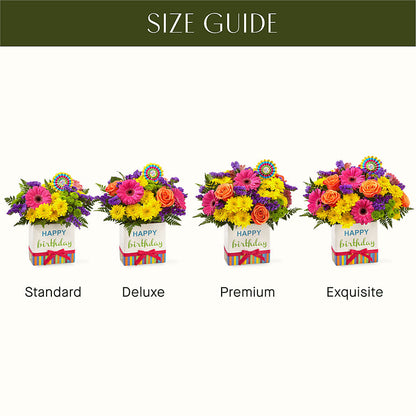 Birthday Brights Bouquet –  Holtschlag Florist, Quincy IL