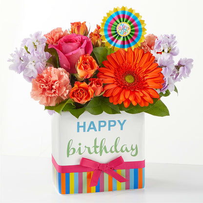Birthday Surprise Bouquet –  Holtschlag Florist, Quincy IL