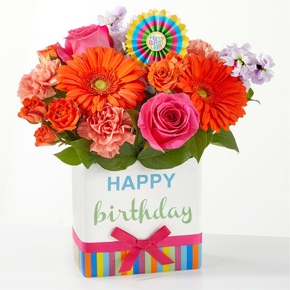 Birthday Surprise Bouquet –  Holtschlag Florist, Quincy IL