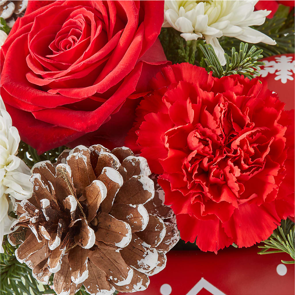 Christmas Village Ornament –  Holtschlag Florist, Quincy IL