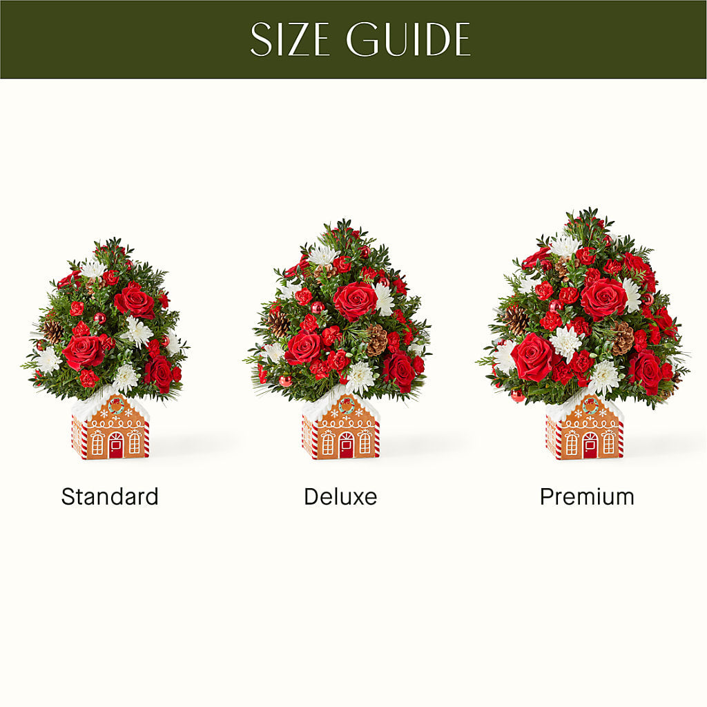 Spiced Gingerbread Tree –  Holtschlag Florist, Quincy IL