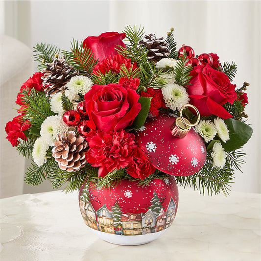 Christmas Carols Ornament –  Holtschlag Florist, Quincy IL