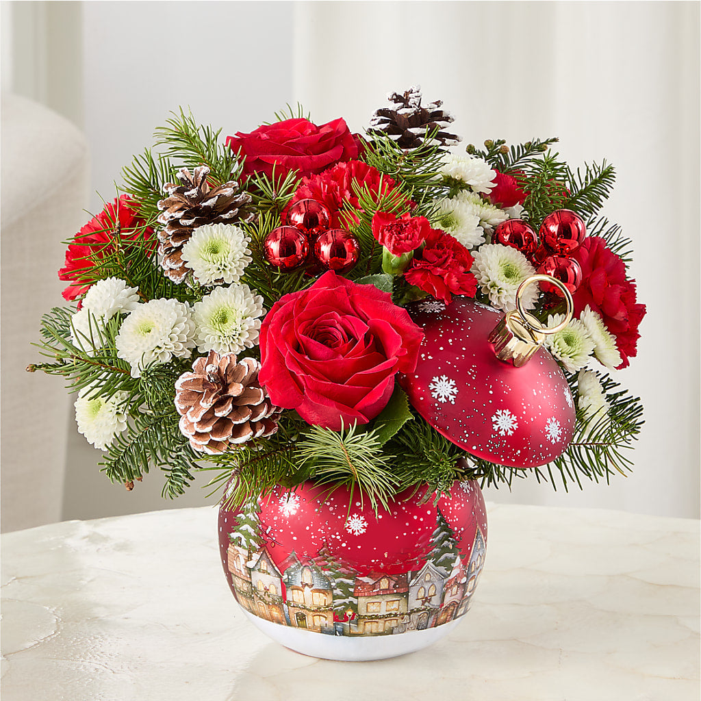 Christmas Carols Ornament –  Holtschlag Florist, Quincy IL