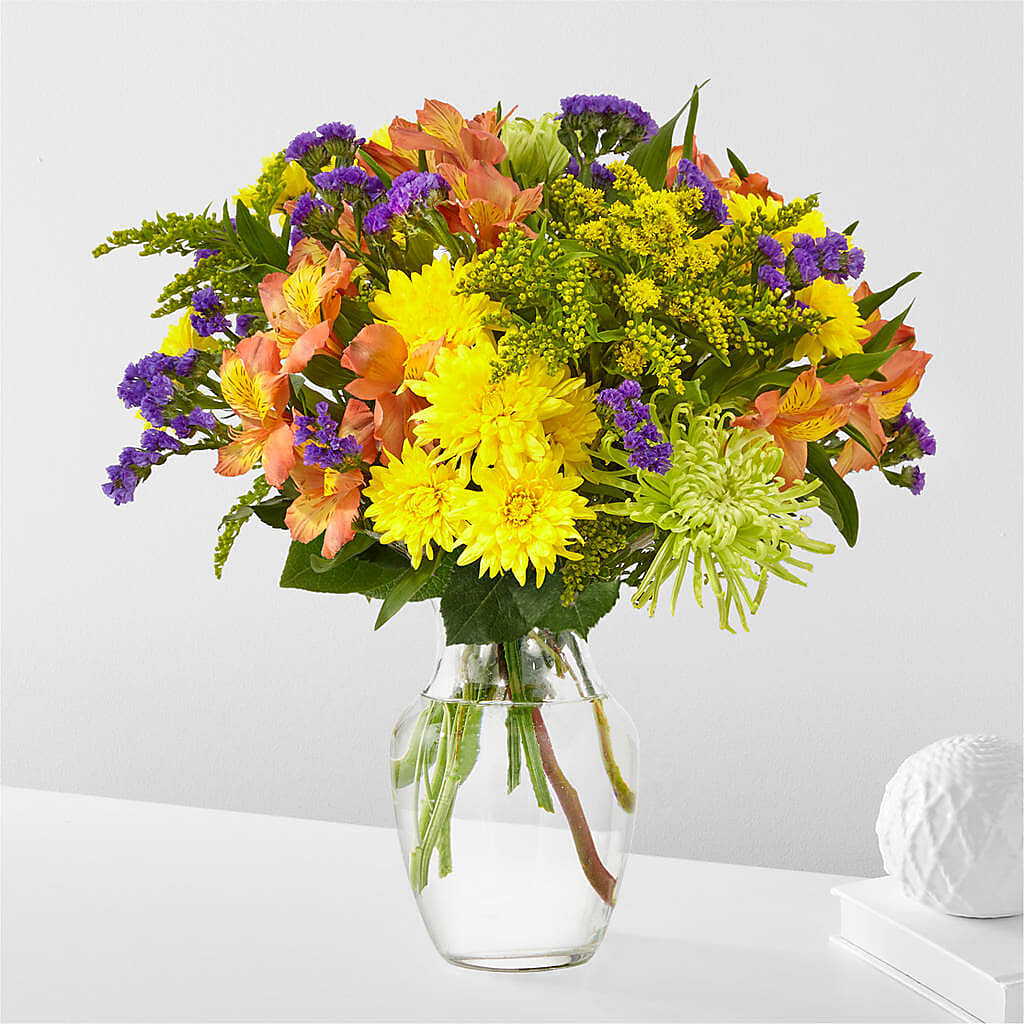 Marmalade Skies Bouquet –  Holtschlag Florist, Quincy IL