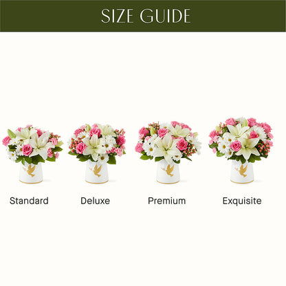 Whispers of Comfort Bouquet –  Holtschlag Florist, Quincy IL