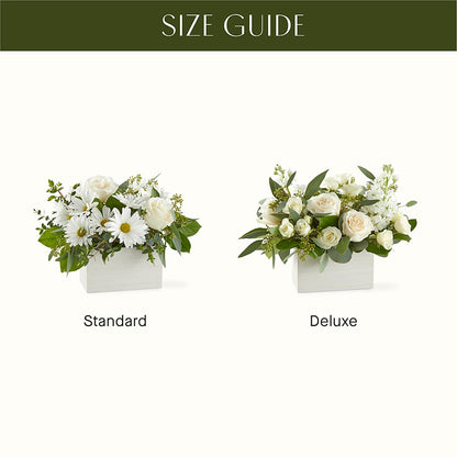Fresh Linen Box Bouquet –  Holtschlag Florist, Quincy IL