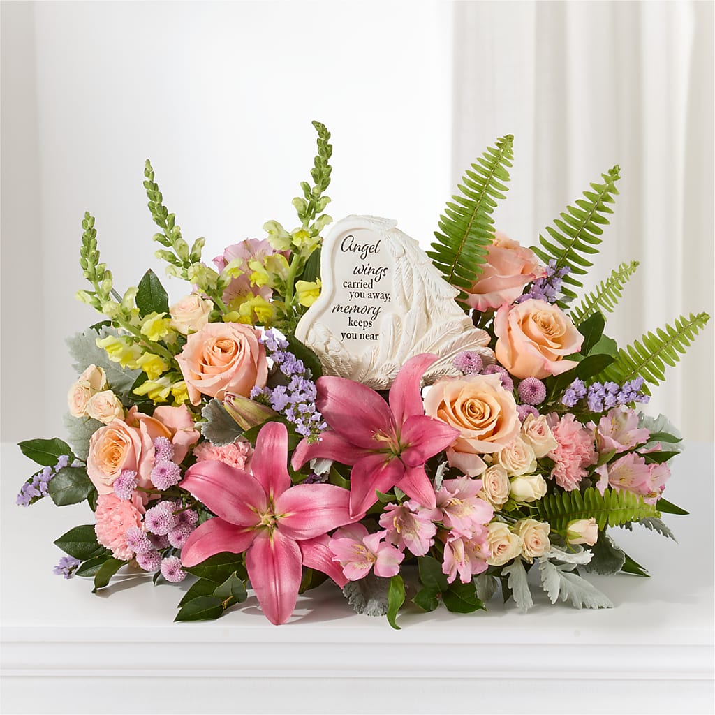 Gentle Light Arrangement –  Holtschlag Florist, Quincy IL
