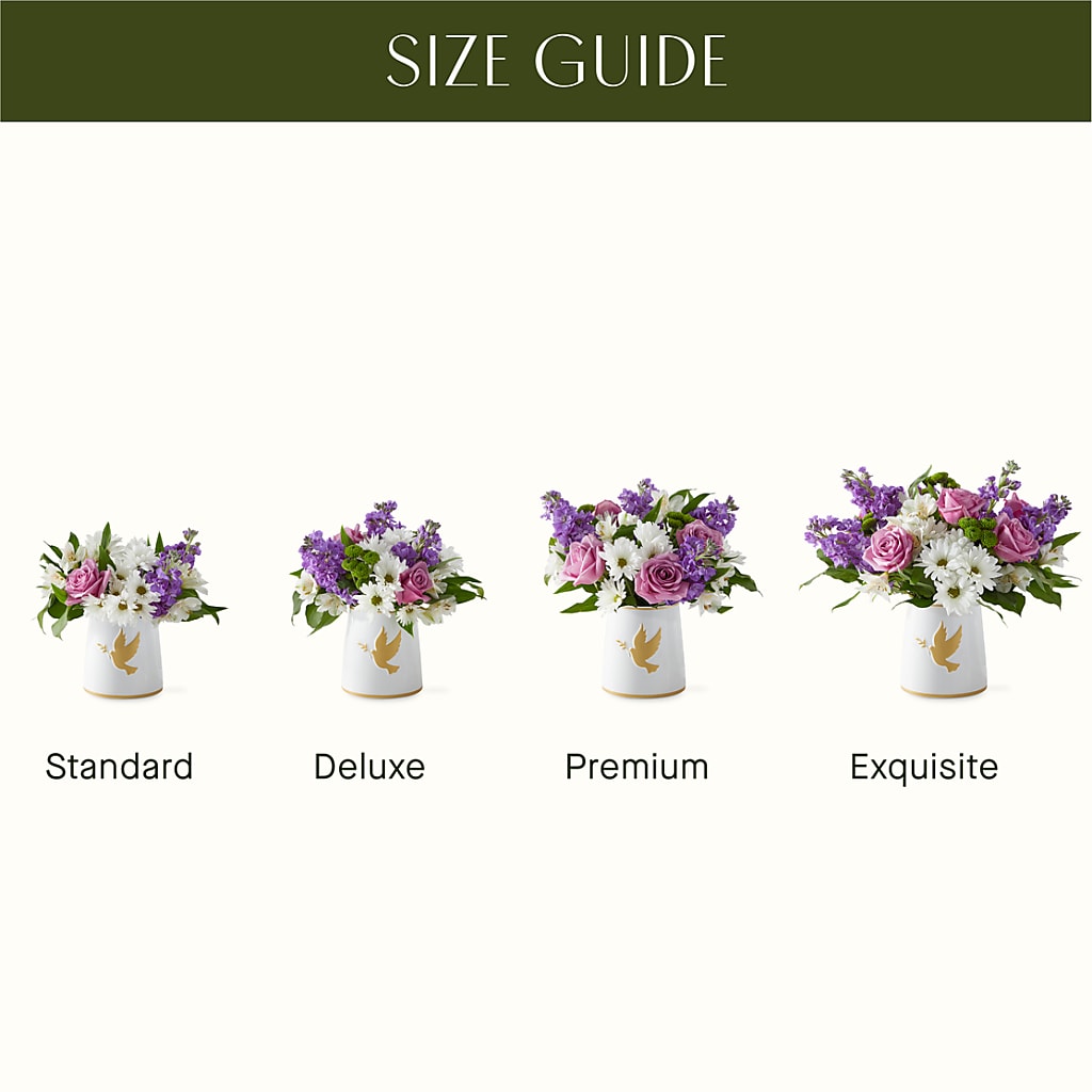 Garden of Peace Bouquet –  Holtschlag Florist, Quincy IL