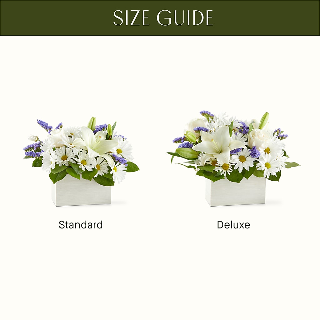 Beyond Blue Box Bouquet –  Holtschlag Florist, Quincy IL