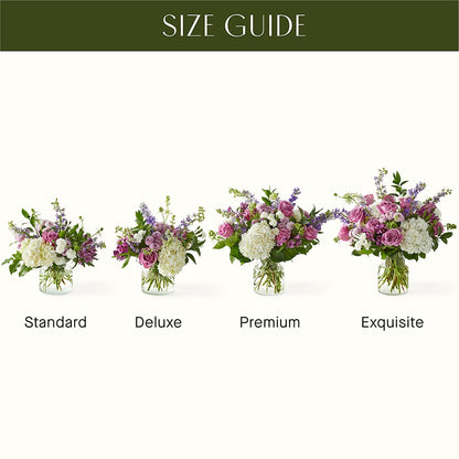 Violet Caress Bouquet –  Holtschlag Florist, Quincy IL
