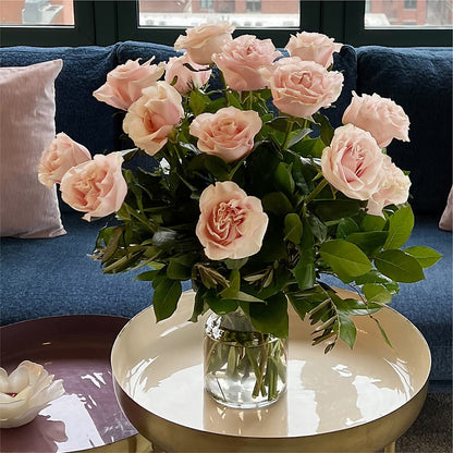 Long Stem Pink Rose Bouquet –  Holtschlag Florist, Quincy IL