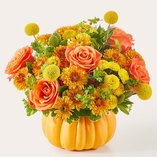Gourdgeous Pumpkin –  Holtschlag Florist, Quincy IL