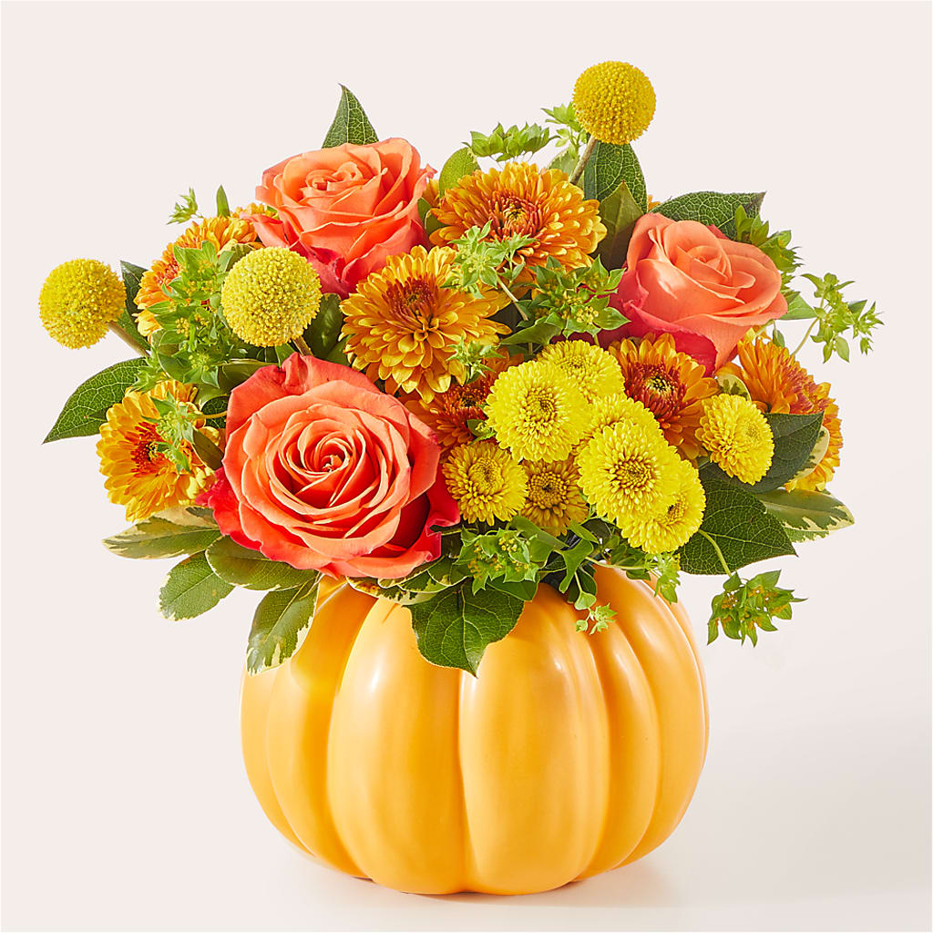Gourdgeous Pumpkin –  Holtschlag Florist, Quincy IL