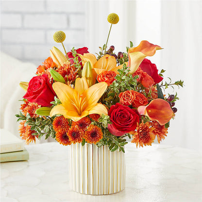 Scarlet Skies Bouquet –  Holtschlag Florist, Quincy IL