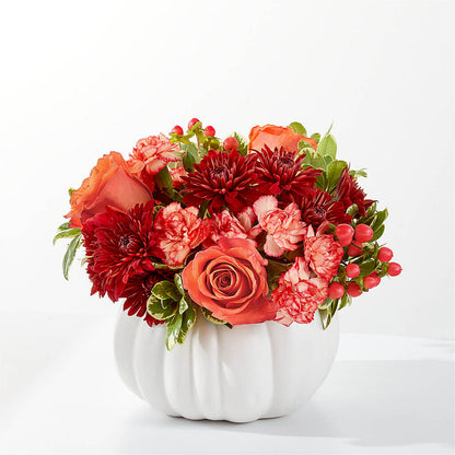 Autumn Air Pumpkin Bouquet –  Holtschlag Florist, Quincy IL