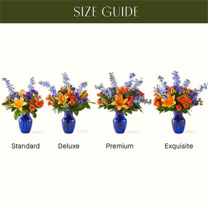 Radiant Citrus Bouquet –  Holtschlag Florist, Quincy IL