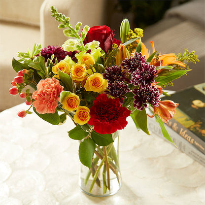 Fall Delight – A Florist Original –  Holtschlag Florist, Quincy IL