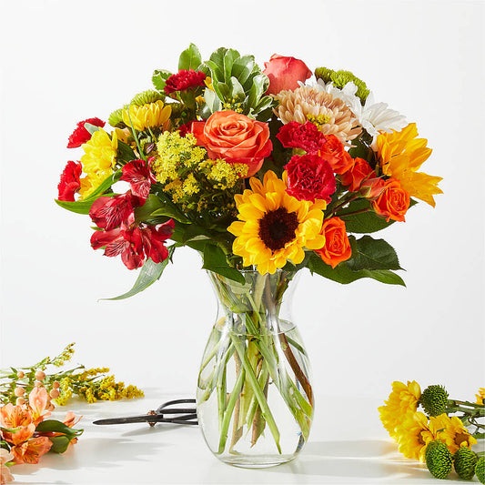 Fall Delight – A Florist Original –  Holtschlag Florist, Quincy IL