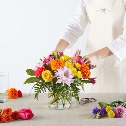 Feast of Color – A Florist Original –  Holtschlag Florist, Quincy IL