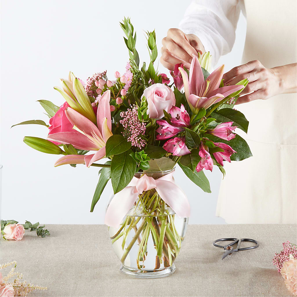 Pink Ribbon - A Florist Original –  Holtschlag Florist, Quincy IL
