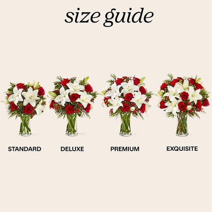 Sparkling Snowflakes Bouquet –  Holtschlag Florist, Quincy IL
