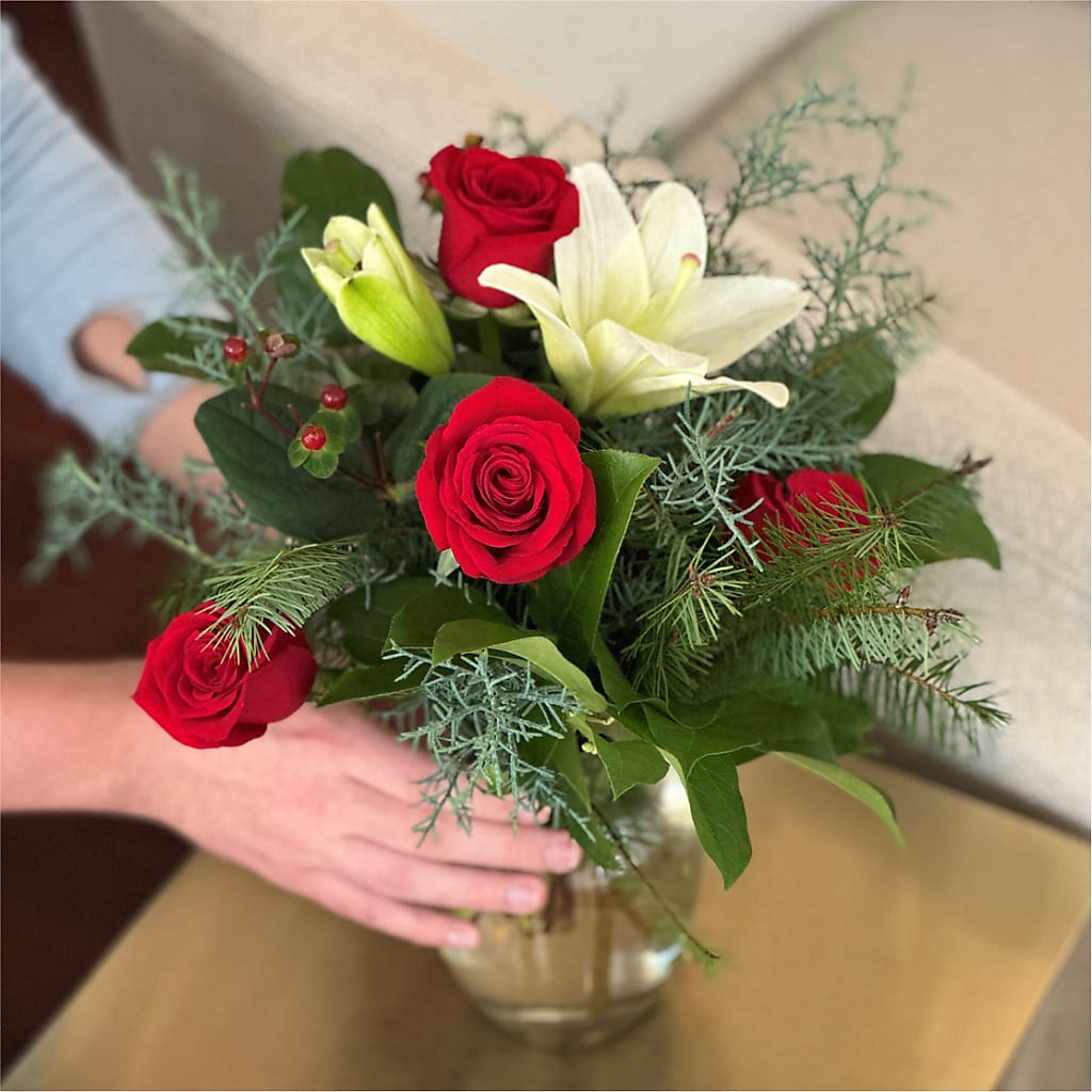 Glittering Lights Bouquet –  Holtschlag Florist, Quincy IL