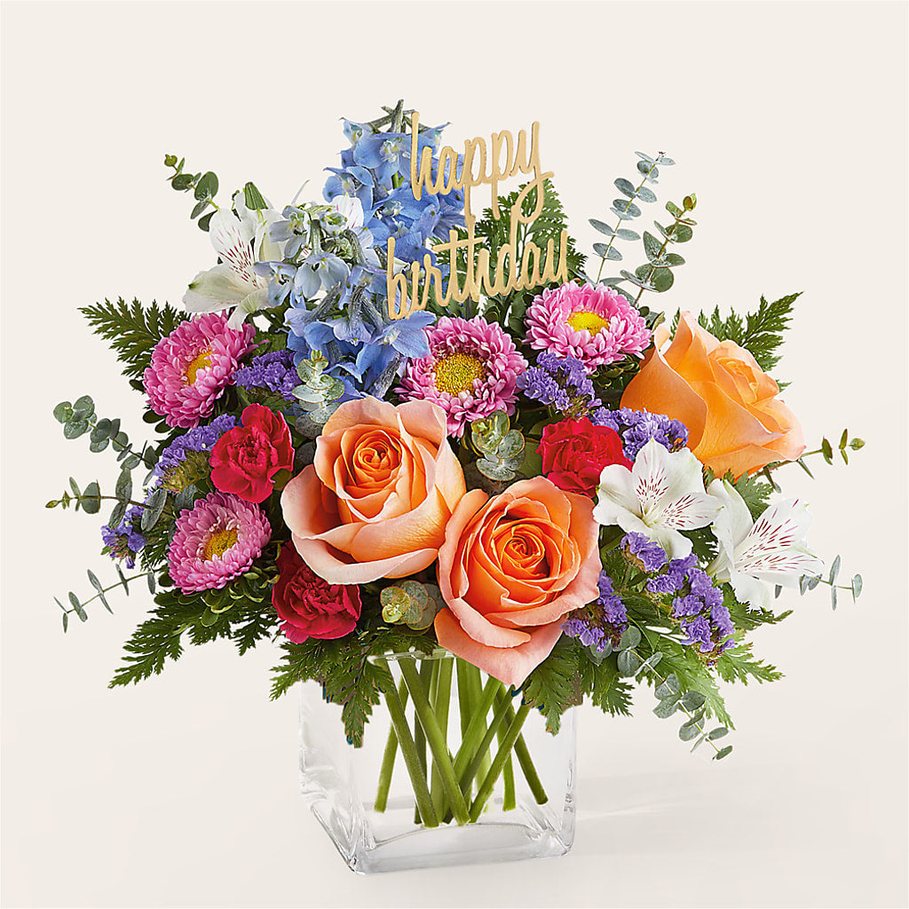 Birthday Bash Bouquet –  Holtschlag Florist, Quincy IL