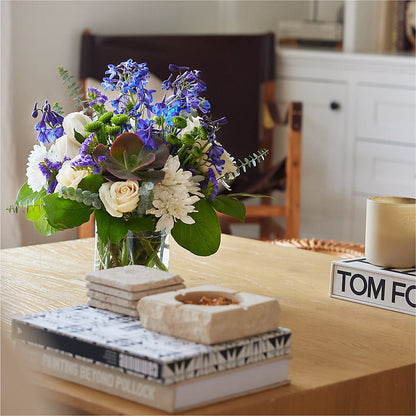 Cerulean Waves Bouquet –  Holtschlag Florist, Quincy IL