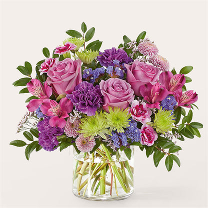Glass Half Full Bouquet –  Holtschlag Florist, Quincy IL