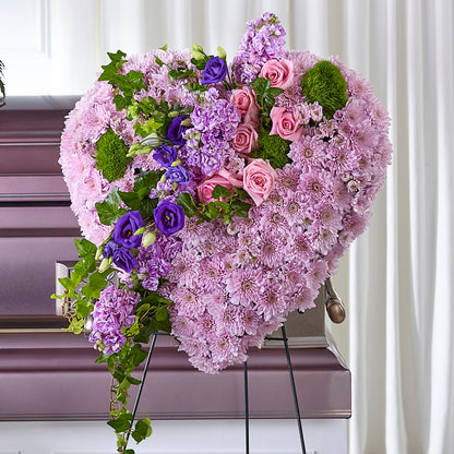 Treasured Love Standing Heart –  Holtschlag Florist, Quincy IL