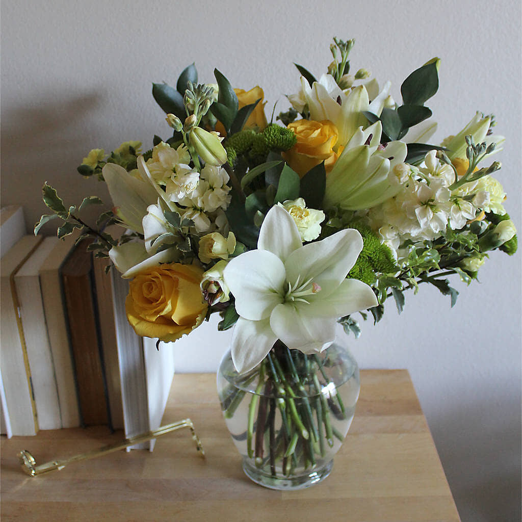Hope & Serenity Bouquet –  Holtschlag Florist, Quincy IL