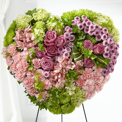 Heartwarming Standing Heart –  Holtschlag Florist, Quincy IL