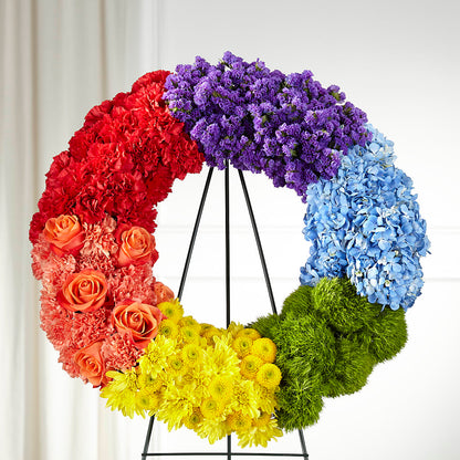 Circle of Love Wreath –  Holtschlag Florist, Quincy IL