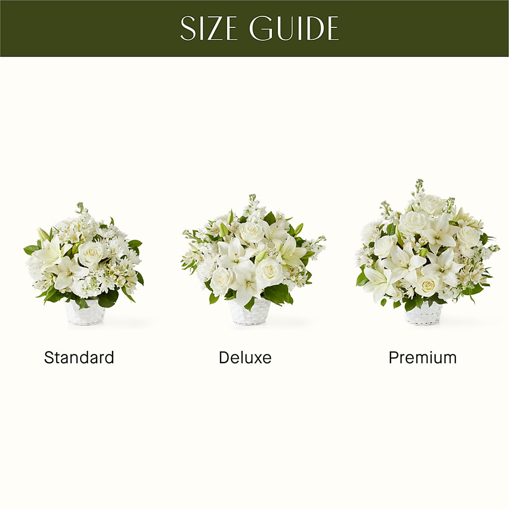 Peaceful Reflections Arrangement –  Holtschlag Florist, Quincy IL
