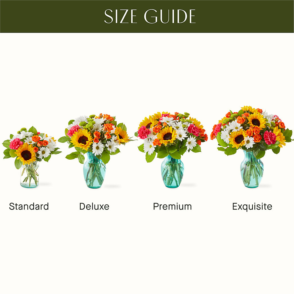 Sun-drenched Blooms Bouquet –  Holtschlag Florist, Quincy IL