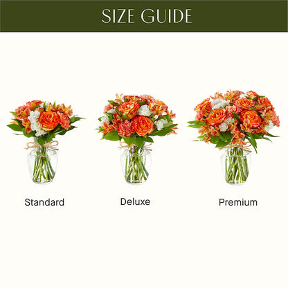 Apricot Glow Bouquet –  Holtschlag Florist, Quincy IL
