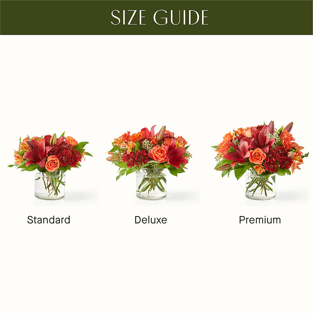 Crimson Leaves Bouquet –  Holtschlag Florist, Quincy IL