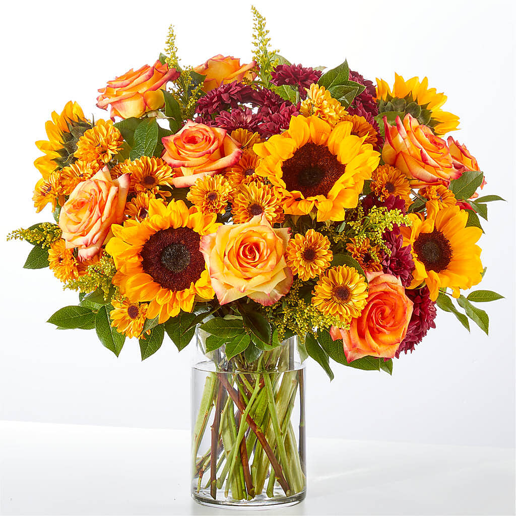 Flannel Scarf Bouquet –  Holtschlag Florist, Quincy IL