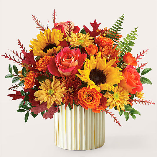 Fall Campfire Bouquet –  Holtschlag Florist, Quincy IL