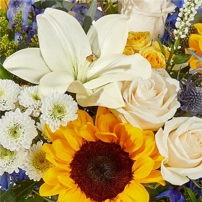 Wonderfully Sunny Bouquet –  Holtschlag Florist, Quincy IL