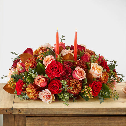 Gather Near Centerpiece –  Holtschlag Florist, Quincy IL