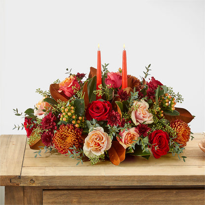 Gather Near Centerpiece –  Holtschlag Florist, Quincy IL