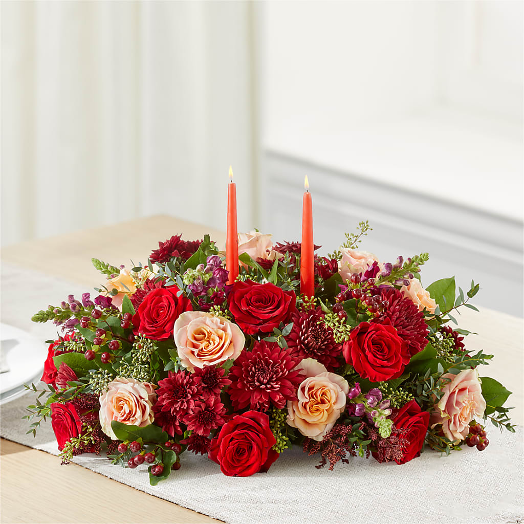 Most Thankful Centerpiece –  Holtschlag Florist, Quincy IL